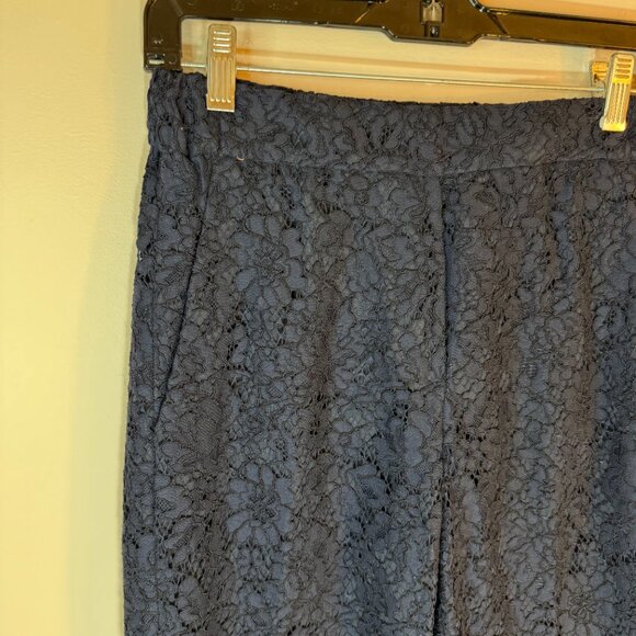 NWT J Crew NAVY Easy Pants Lace Lined Dress Ankle Pants Women's - Size 4 - Picture 2 of 8
